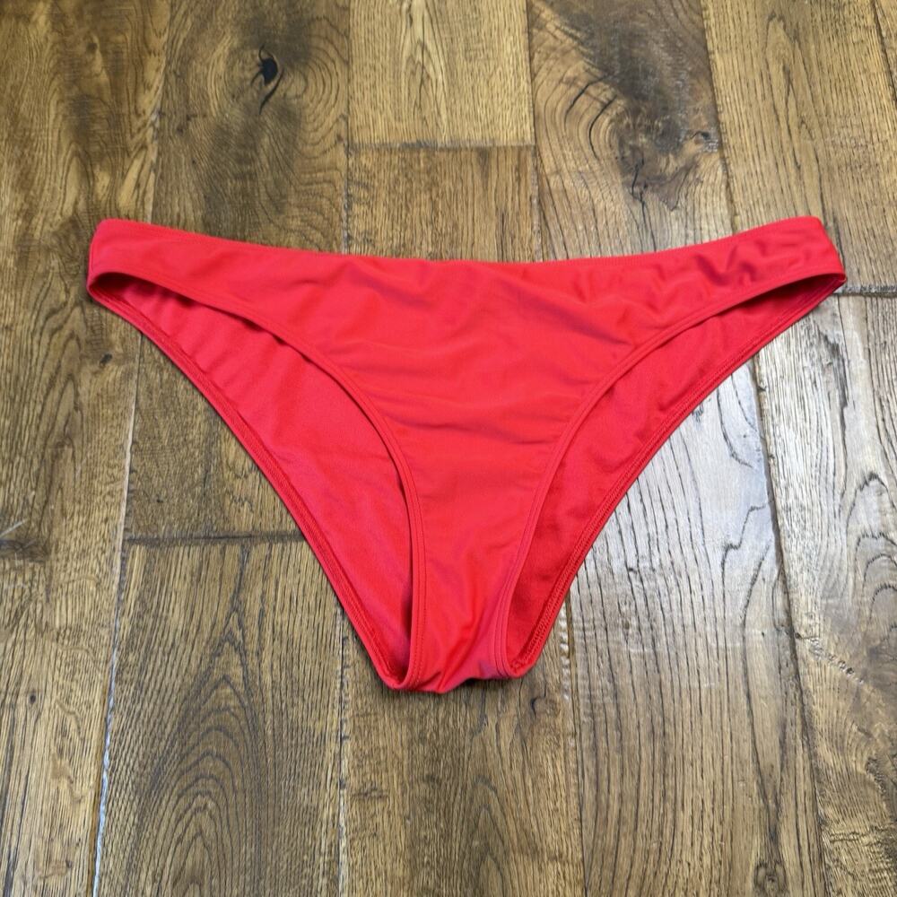 Lot of 4 Hollister Cheeky Swim Bottoms Womens Sz XL Cheetah, Floral, Red, Orange - Picture 7 of 10